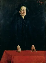 Ritratto di Louise Clemence Michel (1830-1905) 1882